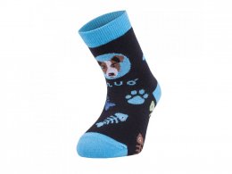 Dětské bambusové ponožky, Kočka pes kluk