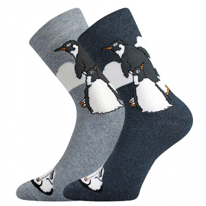 Bavlněné froté vzorované ponožky Bedřich