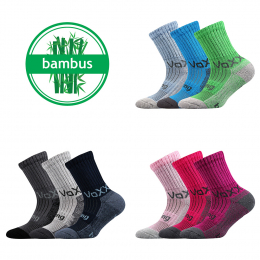 Bambusové dětské silné ponožky Bomberik