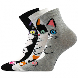 Dámské ponožky s motivem kočky Micka