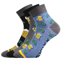 Bavlněné pánské trendy ponožky Piff 01