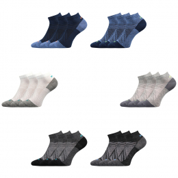 Sportovní bavlněné nízké ponožky Rex 15
