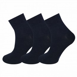 Pánské bavlněné ponožky střední v volným lemem Manium - mix2