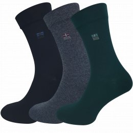 Pánské bavlněné společenské ponožky Eleg mix 2