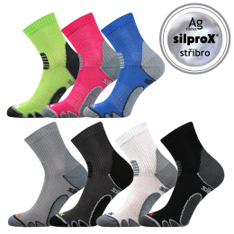 Bavlněné antibakteriální sportovní ponožky Silo