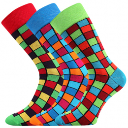 Společenské bavlněné ponožky Wearel 021